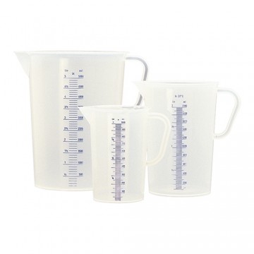 Maatbeker kunststof met maatverdeling 5.0L