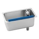 Ijsportioneerlepelbak met wateraansluiting