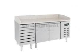Pizza werkbank 2drs 7 laden combisteel