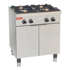 Gaskooktafel 4 branders (gesloten uitvoering)