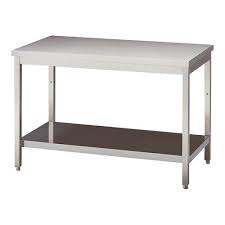 Werktafel-met onderplank,zonder achteropstand
