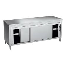 Hetelucht bordenwarmkast.Multinox  (zonder achteropstand)