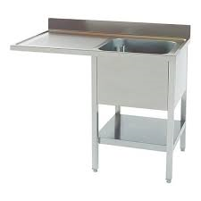 Spoeltafel-met achteropstand,onderplank en onderbouw.