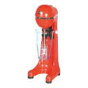 Milkshaker met transparante beker JOHNY.(rood)