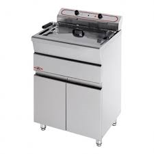 Visbak friteuse Stilfer 26 liter staand model