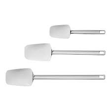 Pannenlikker-geheel kunststof,lepelvorm 42cm