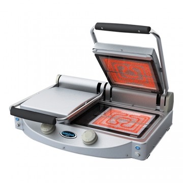 Contact grill Keramisch Unox SpidoCook 3200W Glad