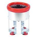 Glazenspoelborstel-nylon/aluminium