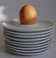 Eierdopje-6 stuks per set,porselein