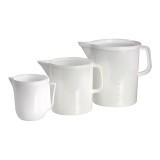 Maatbeker kunststof met maatverdeling 1L