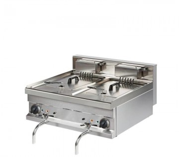 Combisteel base 700 elektrische friteuse 2x 10 lit