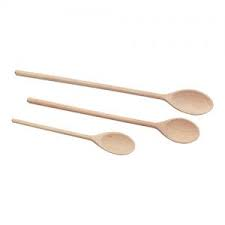 roerspatel hout ovaal L30cm