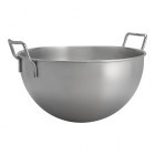 Beslagkom met oren rvs 9.5L