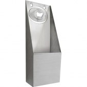 Flesopener met opvangbak rvs 208055