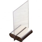 Menustandaard rvs 70x80 mm 080007