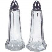 Peper zoutstrooiers 12 stuks glas 560012