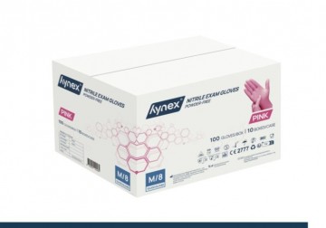 Roze handschoenen hynex omdoos 0