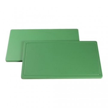 snijplank caterchef met geul groen 4(h)