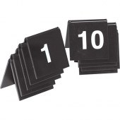 Tafelnummer set 01 10 zwart 40x40 mm 880110