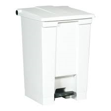 pedaalafvalbak wit 68 liter Rubbermaid